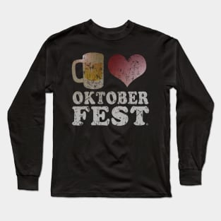 Beer Love Oktoberfest Long Sleeve T-Shirt